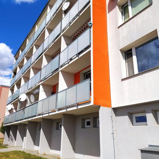 Balkony po revitalizaci